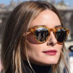 Illesteva Leonard Honey tan mirrored sunglasses